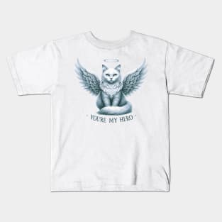 Furry Guardian Angel Kids T-Shirt